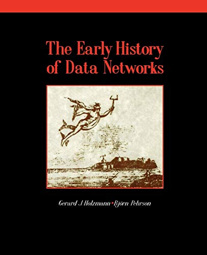 Book cover: “The Early History of Data Networks” with historical illustration.