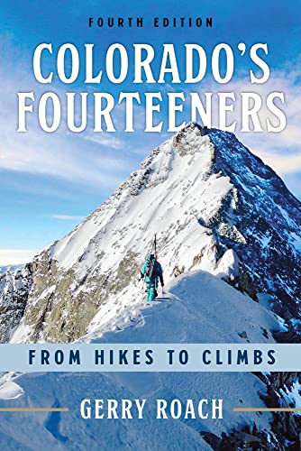Book cover featuring a snow-covered mountain and a lone hiker.