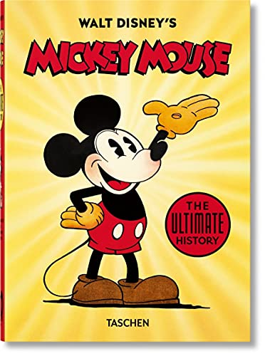 Book cover featuring Mickey Mouse with "The Ultimate History" text.