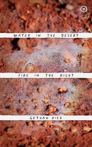 Book cover with textured red earth and white title text.
