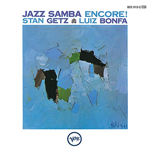 CD cover for Stan Getz & Luiz Bonfa’s “Jazz Samba Encore!” album.