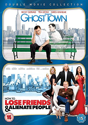 DVD cover featuring two movie scenes: "Ghost Town" and "How to Lose Friends & Alienate People".