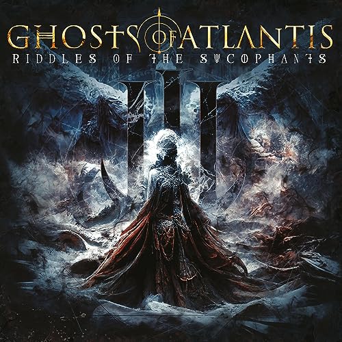 CD cover for "Ghosts Of Atlantis" featuring dark fantasy art.