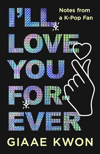 Book cover with colorful text, a heart, and hand gesture.