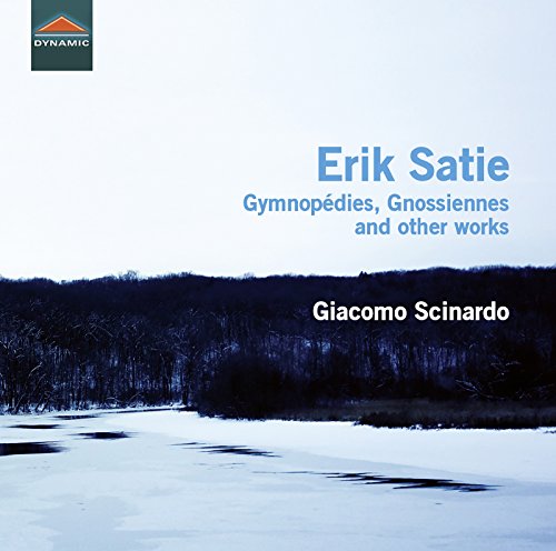 CD cover featuring a snowy landscape with trees and text identifying the artist and works.