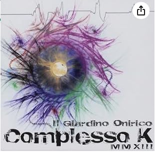 CD cover: abstract eye with purple, green, and gold brushstrokes.