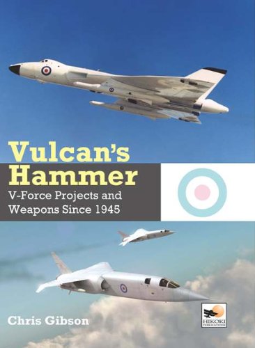 Book cover featuring two silver V-Force aircraft against a blue sky.
