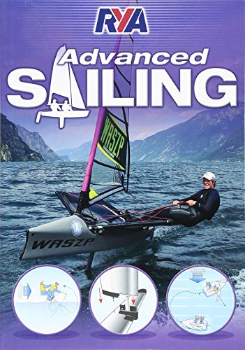 Image of a sailing book with a blue cover and white text and diagrams.