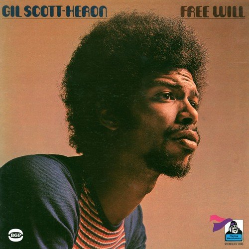 Album cover featuring a portrait of Gil Scott-Heron against a tan background.