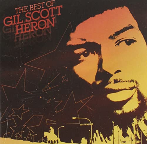 CD cover for Gil Scott-Heron’s “Very Best Of” featuring his portrait.