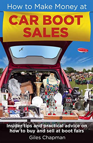 Book cover: "Car Boot Sales" with a car trunk full of sale items.