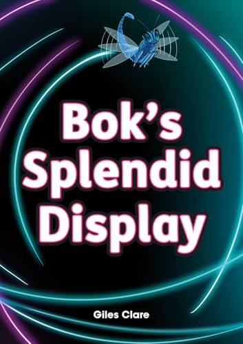 Book cover with title "Bok's Splendid Display" and a blue dragonfly.