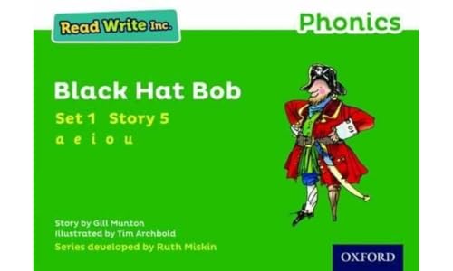 Green book cover featuring a cartoon pirate with a black hat.