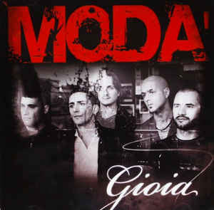DVD cover for "Gioia" by Moda, featuring a band portrait.
