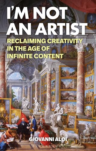 Book cover featuring a classical gallery painting with the title and author text overlaid.