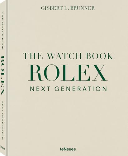 Luxury watch with detailed illustrations and text on a neutral background, likely a book.