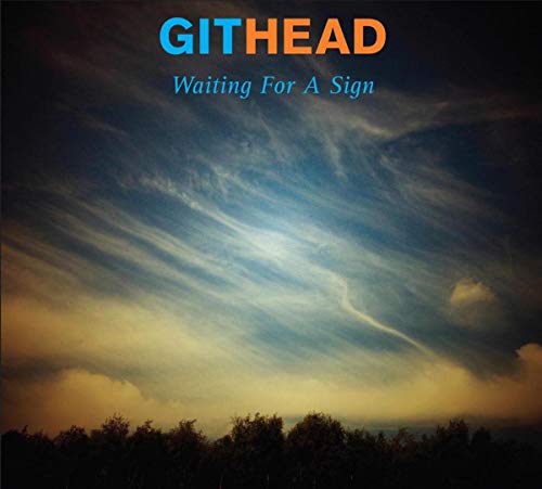 Githead album cover: stormy sky with silhouetted trees below.