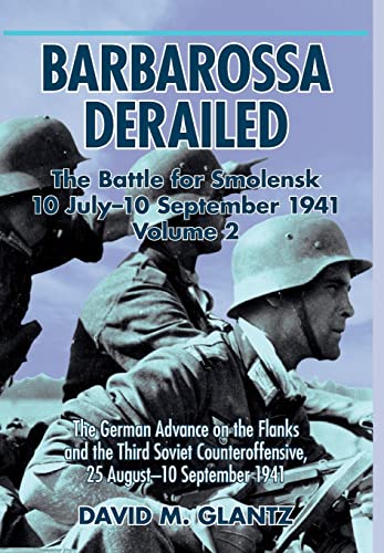 Book cover: “Barbarossa Derailed”, depicting German soldiers in WWII.
