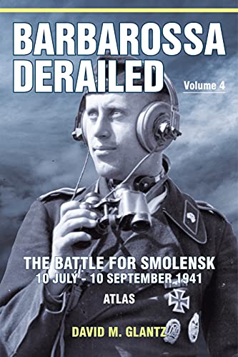 Book cover: "Barbarossa Derailed" Volume 4, depicting a WWII German officer.