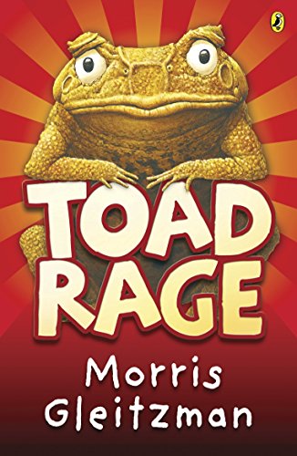 Book cover featuring an angry-looking toad with the title "Toad Rage".