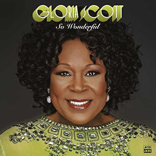 Gloria Scott album cover, featuring a portrait of the singer.