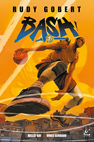 Comic book cover featuring a basketball player in dynamic action.