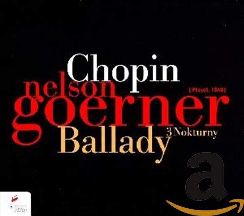 CD cover for Nelson Goerner’s “Ballads and Nocturns” by Chopin.