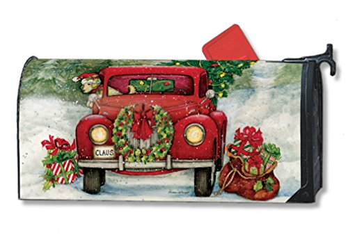 Tennessee Cookbook cover with a vintage red truck decorated for Christmas.