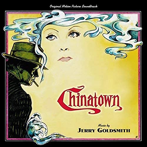 “Chinatown” CD cover featuring a stylized woman’s face and a man in a hat.