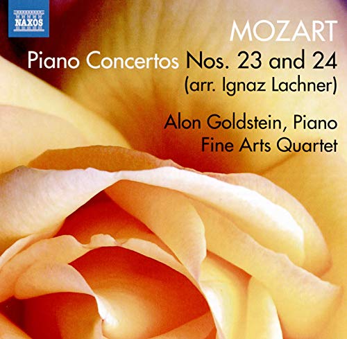 CD cover featuring a close-up of a yellow rose with Mozart album text.