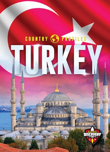 Book cover featuring the Turkish flag and the Blue Mosque in Istanbul.