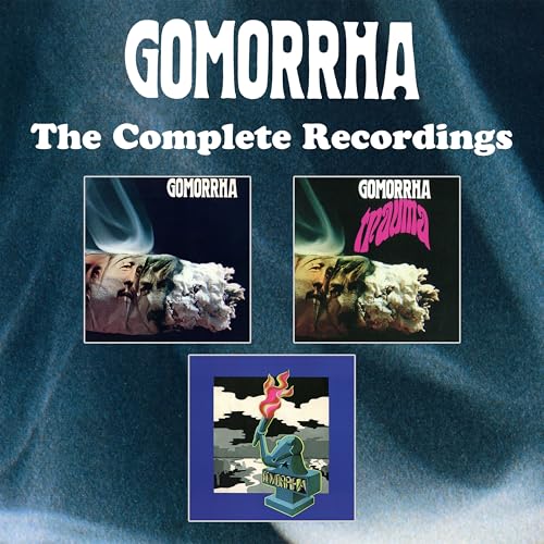 Album cover for Gomorrha The Complete Recordings featuring three smaller album art squares.