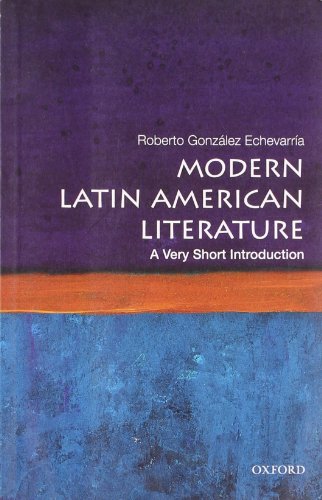 Book cover: “Modern Latin American Literature” by Roberto González Echevarría.