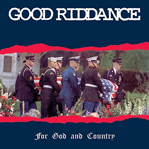 Vinyl album cover: soldiers carrying a flag-draped coffin at a cemetery.