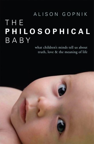 Book cover: "The Philosophical Baby" with a close-up of a baby’s face.