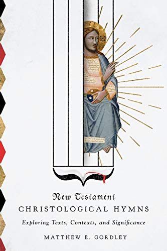 Book cover with image of Christ in glory and title “New Testament Hymns.”