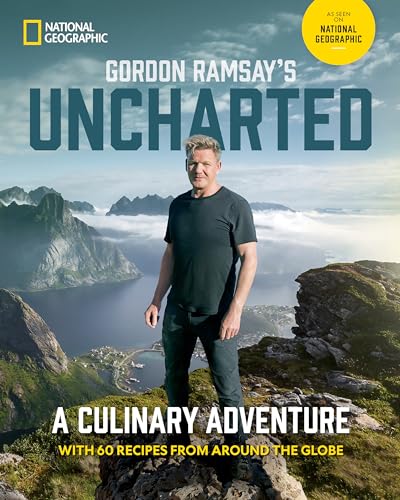 Book cover featuring Gordon Ramsay standing on a mountaintop.