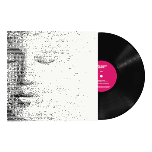 Gorgon City “Reverie” vinyl record with pixelated face cover art.