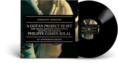 Gotan Project vinyl record with a couple embracing on the cover.