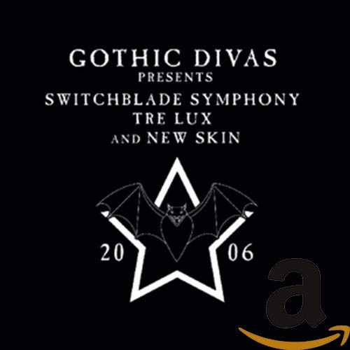 Black CD cover with white text, bat-winged star, and Amazon logo.