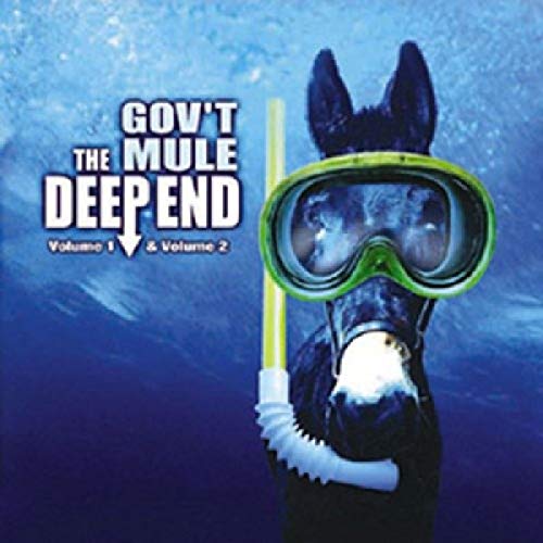 Gov’t Mule album cover: a mule wearing scuba gear underwater.