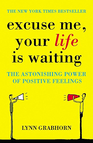 Yellow book cover with text and simple illustrations of people with megaphones.