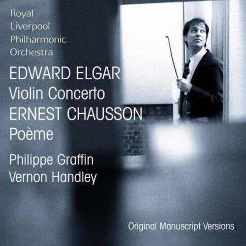 "CD cover with a man holding a conductor's baton, partially obscured by text."