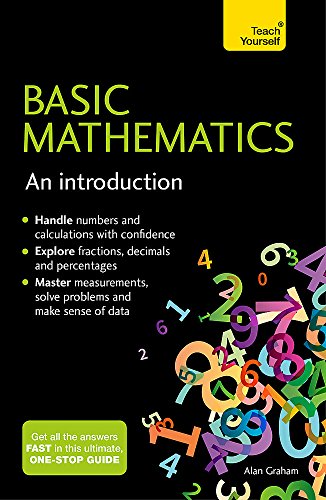 Black book cover with white text: "Basic Mathematics: An Introduction.