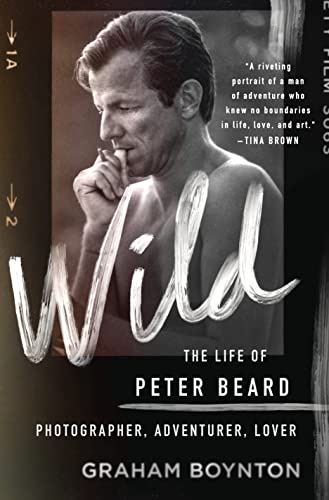 Book cover featuring a portrait of Peter Beard with the title "Wild.