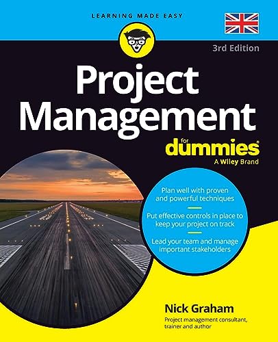 Book cover: "Project Management For Dummies - UK", 3rd edition.