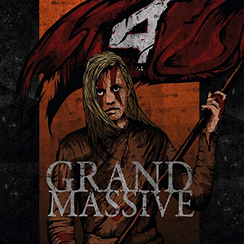Album cover for “Grand Massive - 4” featuring a woman with war paint.