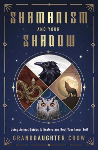 Book cover with animals—raven, wolf, owl, snake—in a circular design.