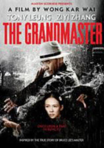 DVD cover for "The Grandmaster" featuring a man in a hat and a woman.