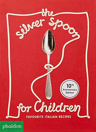 Red book cover featuring a silver spoon tied with a white line and text.